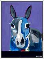 Blue Donkey