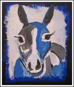 Blue Donkey