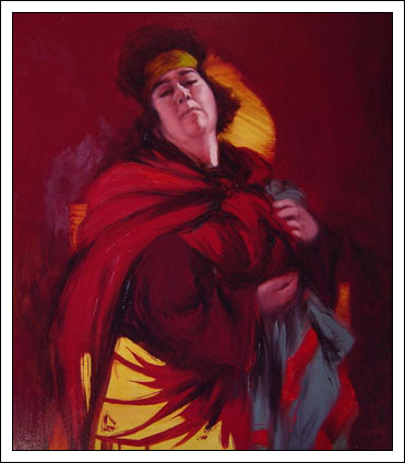 Woman With Cloak