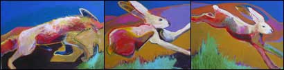 The Chase - Rabbit Triptic