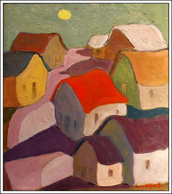 AHouses on a Hill