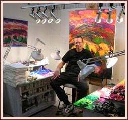 Jim's studio